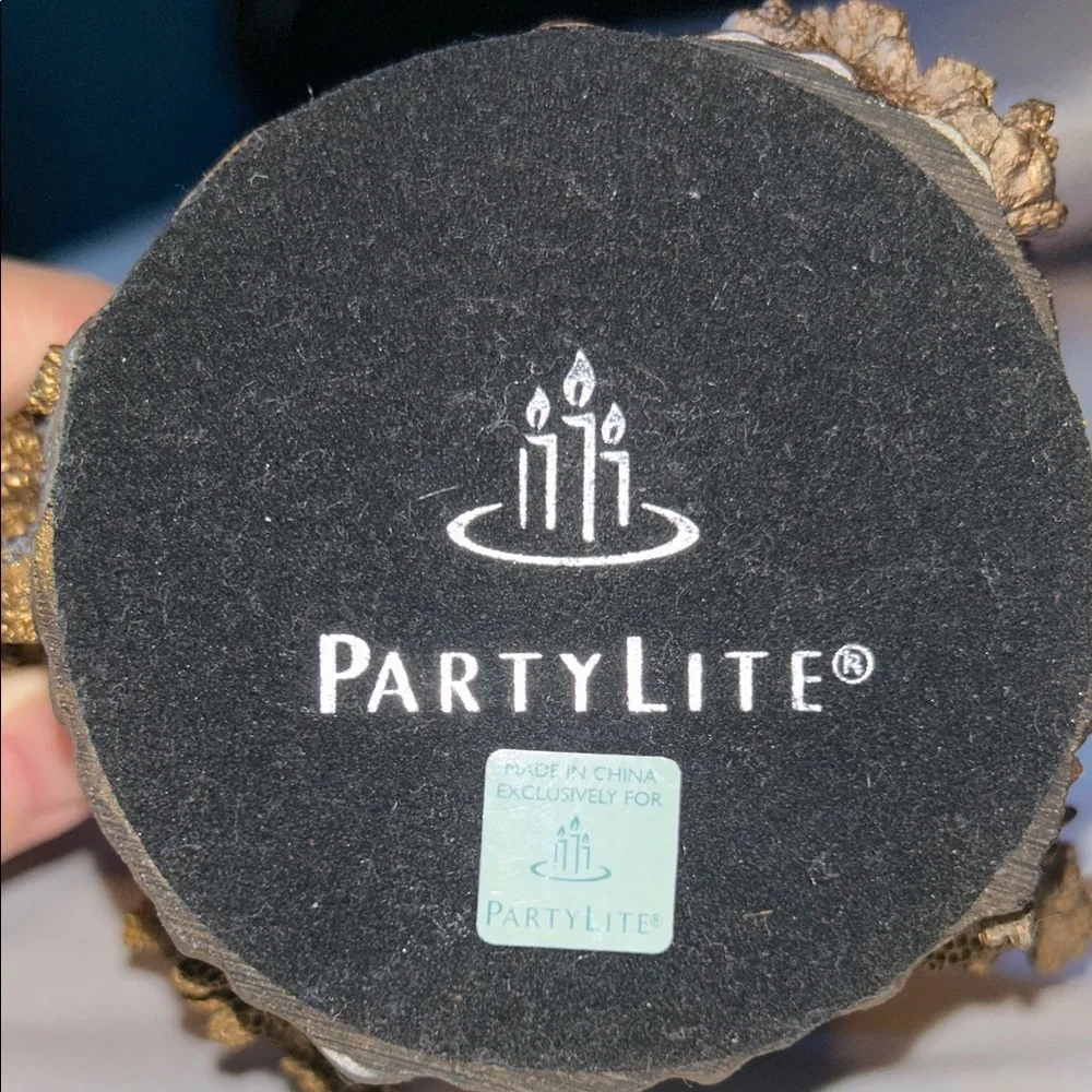 PartyLite Bronze 3 Dolphin Oil Wax Melt Scent Aroma Candle Holder (RETIRED)